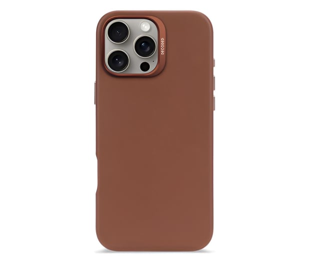 Decoded Leather Backcover iPhone 16 Pro Max MagSafe tan - 1284533 - zdjęcie